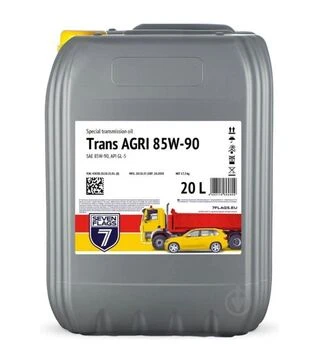 Трансмиссионная смазка 7FLAGS TranAGRI 85W-90 GL-5, 20 л