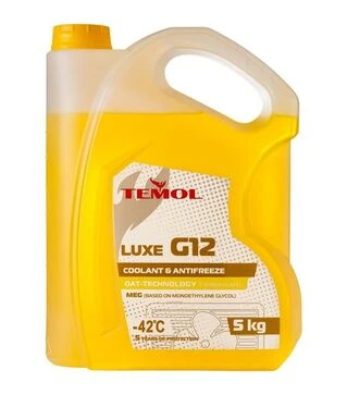 Антифриз LUXE (G12) жовтий, 215 кг