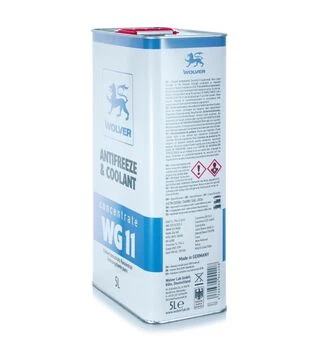 Антифриз WOLVER ANTIFREEZE &amp; COOLANT CONCENTRATE (WG11) синий, 5 л