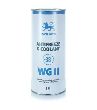 Антифриз WOLVER ANTIFREEZE &amp; COOLANT (WG11) синій, 1,5 л