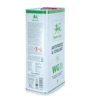 Антифриз WOLVER ANTIFREEZE &amp; COOLANT (WG11) зелений, 5 л