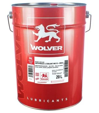 Антифриз WOLVER ANTIFREEZE &amp; COOLANT (WG12+), 20 л