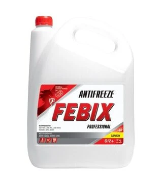 Антифриз Febix Professional Carbon (G-12) красный, 10 кг