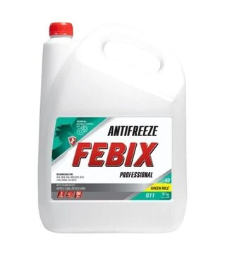 Антифриз Febix Professional Green mile (G-11) зелений, 10 кг