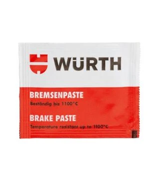 Паста защитная WURTH для тормозной системы, пакет 5,5 мл (8931105)