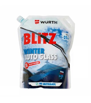 Омыватель WURTH BLITZ-Winter для ветрового стекла, зимний, 3 л (5892332810)