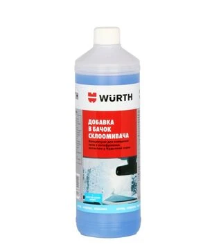 Омивач WURTH Plus для вітрового скла, зимовий, концентрат, 1 л (892332840)