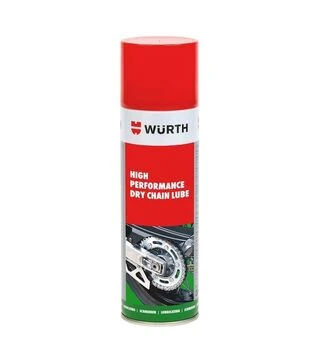 Мастило WURTH Dry Chain Lube для ланцюгів мотоциклів, 500 мл (89301513)
