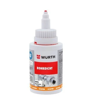 Герметик WURTH DOS для труб середньої міцності, 50 г, жовтий (893577050)