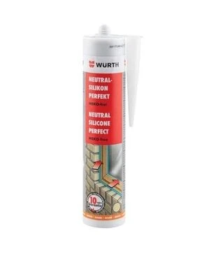 Герметик силіконовий WURTH Perfect, нейтральний, коричневий, 310 мл (SP08925107)
