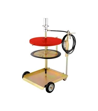 Нагнітач мастила WURTH гідравлічний, з візком, для бочок 220 кг (98658033)