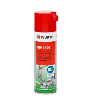 Засіб WURTH HSP 1400 для змазування, високотемпературний, спрей, 300 мл (893123)