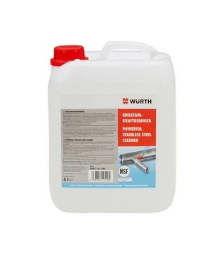 Очищувач WURTH для нержавіючої сталі, 5 л (893121205)