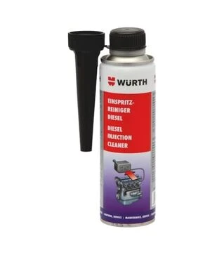 Очиститель-спрей WURTH для системы впрыска дизельных двигателей, 300 мл (5861011300)