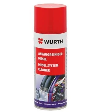 Очиститель WURTH для дизельного впуска, спрей, 400 мл (5861013300)