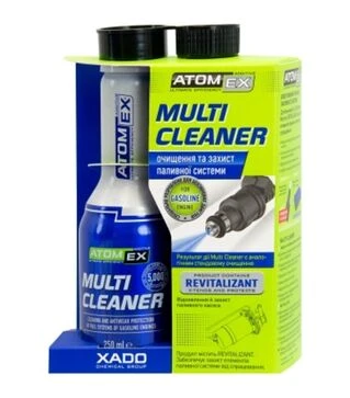 Очисник паливної системи XADO Atomex Multi Cleaner для бензинових двигунів і LPG, 250 мл (XA 40013_16)
