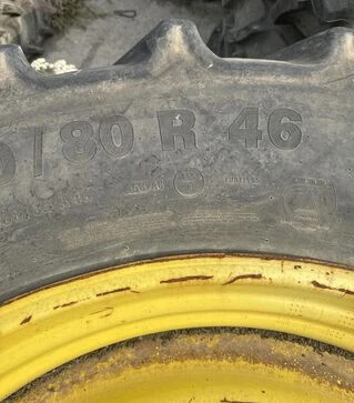 Шина CONTINENTAL в комплекте с диском 480/80 R46 158B б/у