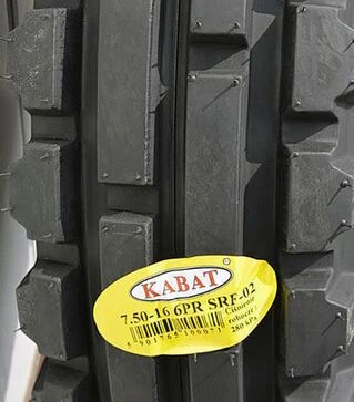 Шина Kabat SRF-02 7.50-16 98A8 6PR TT без камеры
