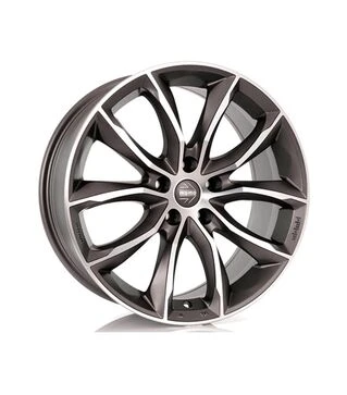Колісний диск MOMO italy Screamjet EVO 17x8 PCD5/114,3 ET40 DIA72,3 Anthracite Matt Polished (mo397)