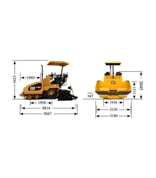 Асфальтоукладальник CAT AP300F