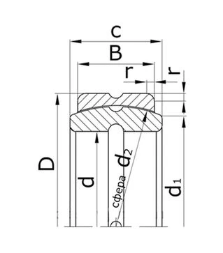Підшипник шарнірний ШСП-20 (GE20ES)