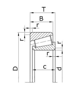 Підшипник роликовий 7515 (7515А) (32215)