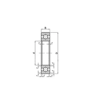 Підшипник кульковий ХАРП 305 (305АШ) (6305) (8ГПЗ) Україна