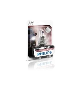Лампа галогенова Philips H1 (P14,5s) 12V/55W (12258VPB1)