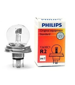 Лампа галогеновая Philips R2 (P45t) 12V/45-40W (А 12-45-40)