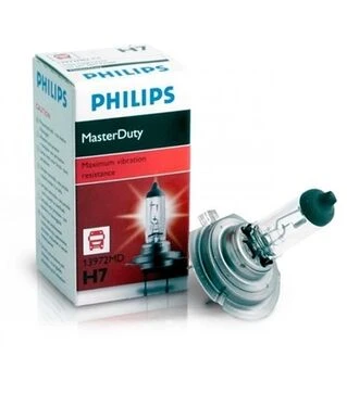 Лампа галогенова Philips H7 (PX26d) 24V/70W (АКГ 24-70)