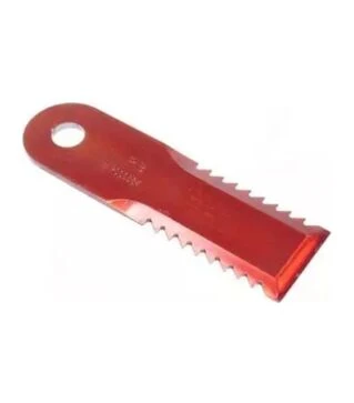 Нож измельчителя подвижный зубчатый JD/NH (Z77601JD/84065059/89815911/LA322326450)