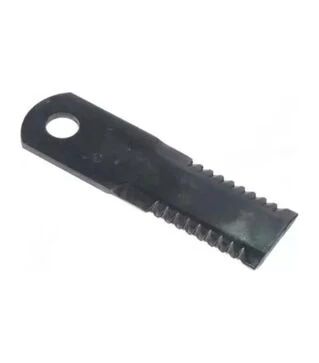 Нож измельчителя зубчатый NH/JD 173x50x5 отверстие 20,1 мм 2 стороны (Z105500/84068444/87318316)