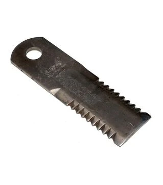 Ніж подрібнювача рухливий зубчастий JD 173x50x5 отвір 18,1 мм (Z42176/222500/42249)