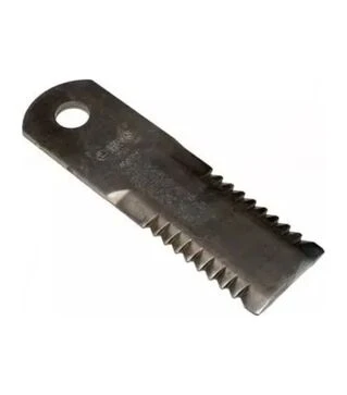 Нож измельчителя подвижный гладкий JD 173x50x5 отверстие 18,1 мм (Z42176/222500/42249)