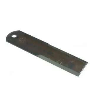 Нож измельчителя гладкий Claas/JD 195x50x3 отверстие 12 мм (31374952)
