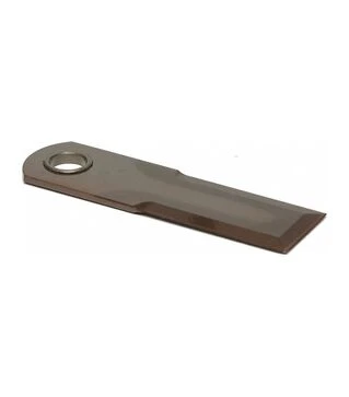 Нож измельчителя подвижный гладкий Claas 173x50x3 отверстие 20 мм с втулкой (755787.1/0007557871)