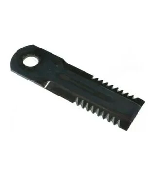 Ніж подрібнювача рухливий зубчастий NH/Case 175x50x4,5 отвір 20,1 мм (Z103205/Z75875/HF44443)