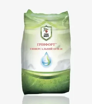 Мікродобриво Грінфорт Універсальний 18-18-18+МЕ, 25 кг (Greenfort)