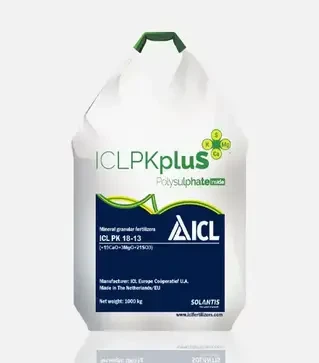 Добриво комплексне ICL PK Plus 18-13+19CaO+3MgO+21SO3 (Айсіел ПК Плюс), 1 000 кг