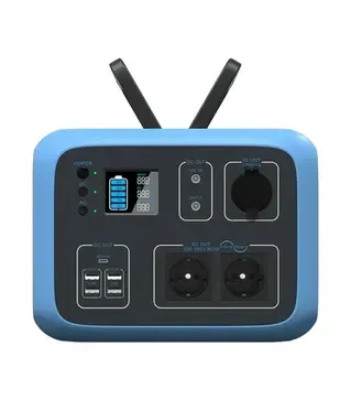 Зарядная станция Bluetti AC50S Blue, 0,3 кВт