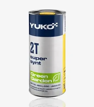 Моторное масло Yuko Super Synt 2T(FC) Green Garden, 1 л