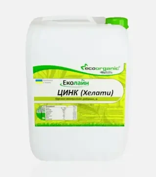 Микроудобрение Эколайн Цинк (хелат), 20 л (Ecoorganic)