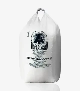 Удобрение комплексное Нитроаммофоска-М NPK 15-15-15, 1 000 кг (Tetra-Agro)