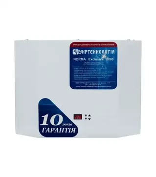 Стабилизатор напряжения Укртехнология Norma Exclusive 5000, 5 кВт