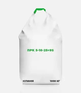 Удобрение комплексное NPK 5-10-25+9S, 1000 кг (Испания)