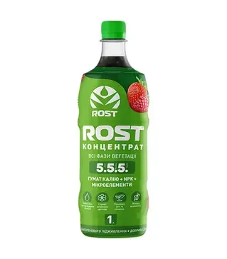 Биостимулятор Rost (Рост) Концентрат 5-5-5, 1 л (Kisson-agro)