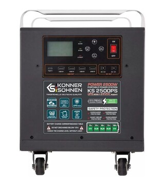 Зарядная станция K&ouml;nner&amp;S&ouml;hnen KS 2500PS, 2560 Вт*ч, 2,5 кВт (KS 2500PS)
