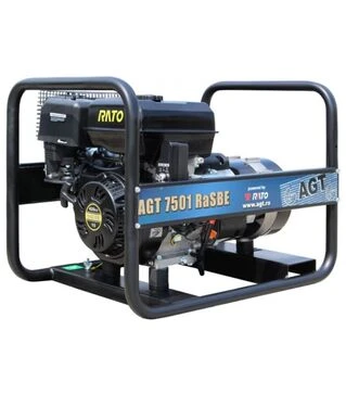 Генератор бензиновый AGT 7501RaSBE (6.4 кВА) (AGT7501RaSBE)