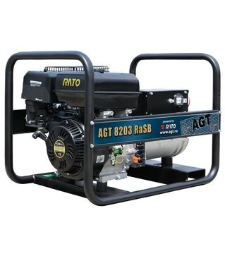 Генератор бензиновый AGT 8203RaSB (7/4 кВА) (AGT8203RaSB)