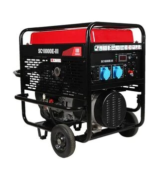 Бензиновый генератор VULKAN SC18000-III 15 кВт, однофазный